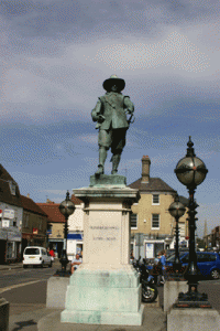 cromwell statue