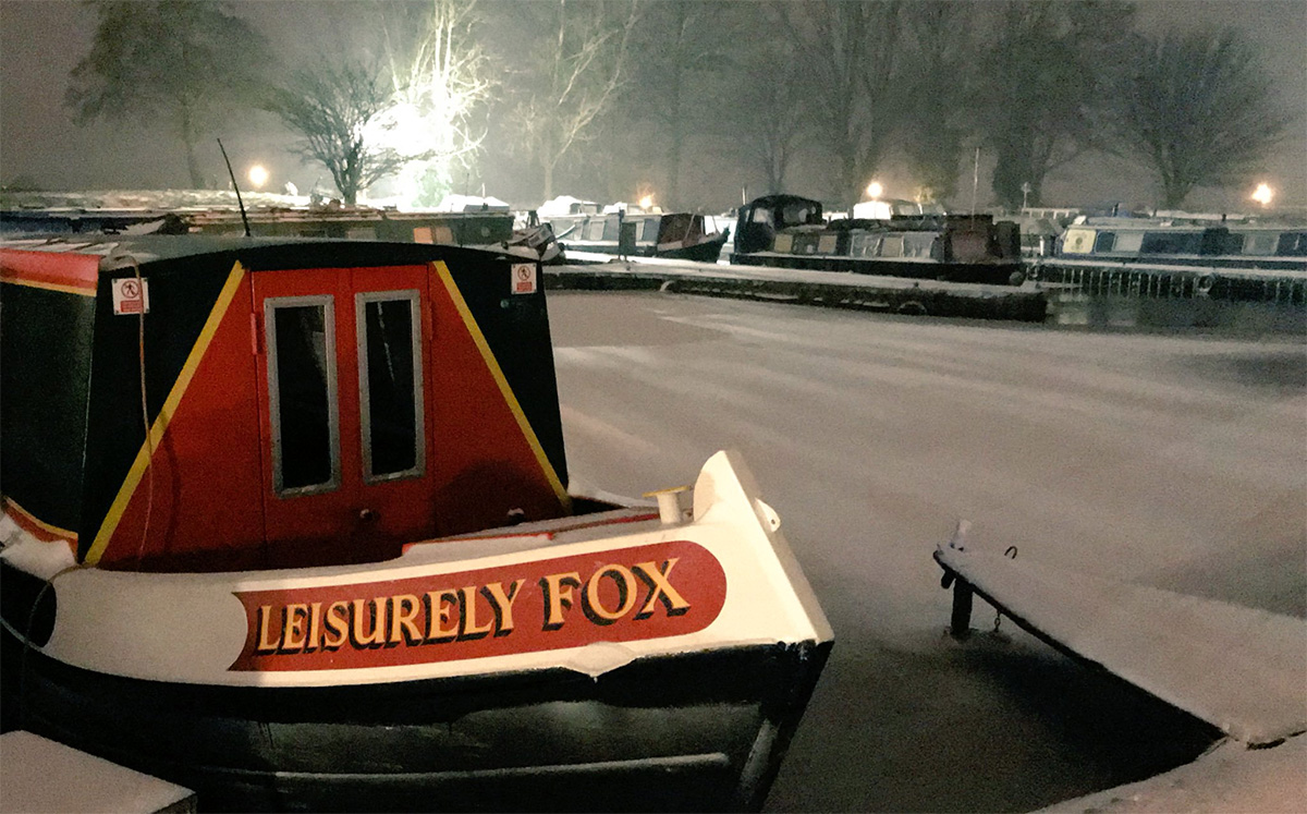 winterise narrowboat