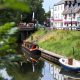 narrowboat on fens