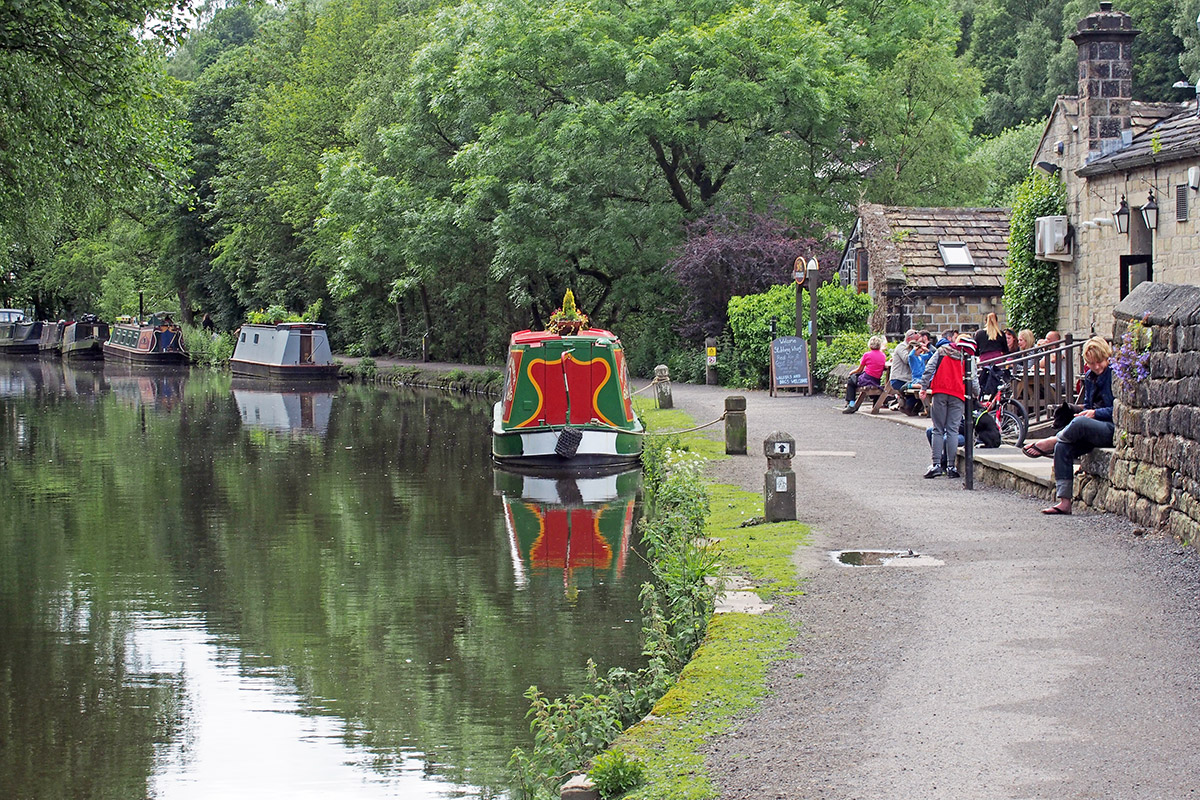 hebden bridge yorkshire canal licenced