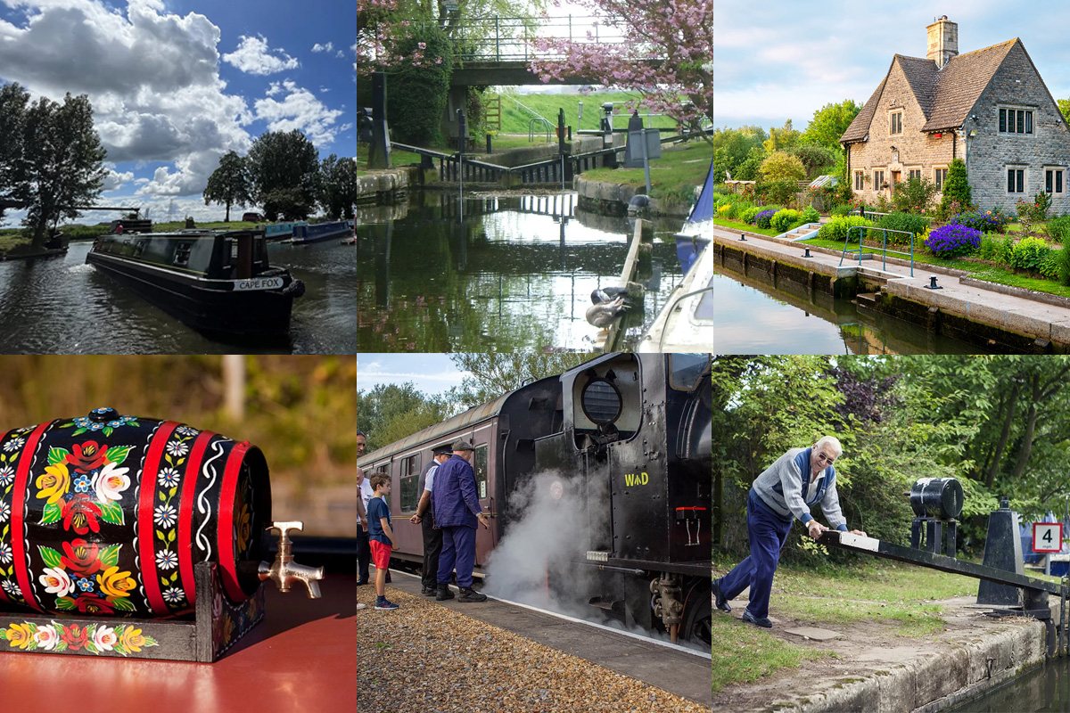 narrowboating ouse nene attractions