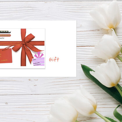 boat trip gift voucher