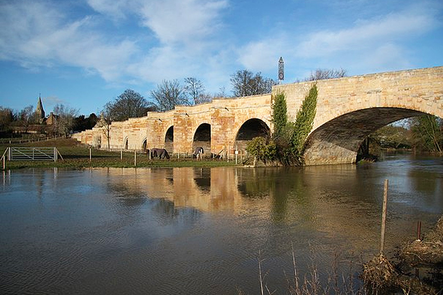 river nene wansford bridge