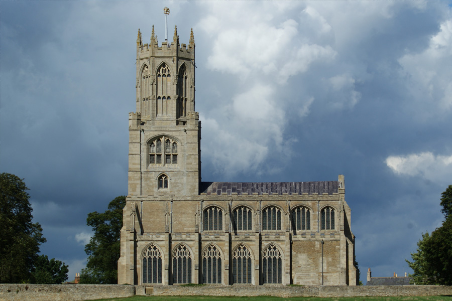 river nene fotheringhay church