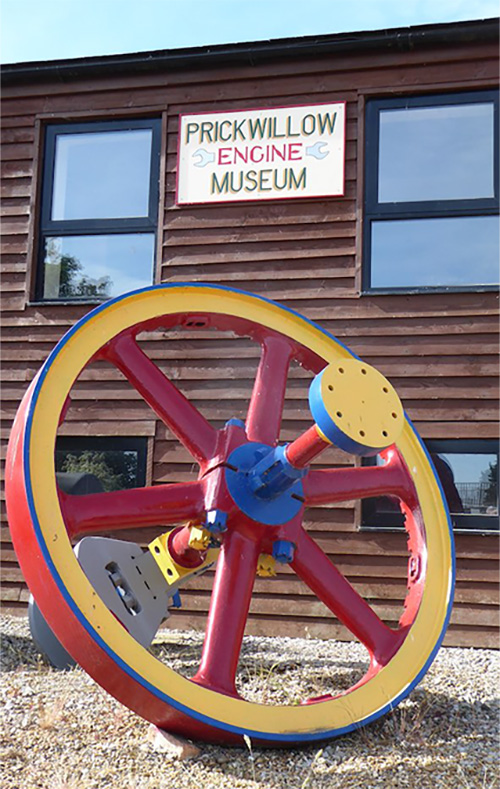 prickwillow engine museum pumping station wheel