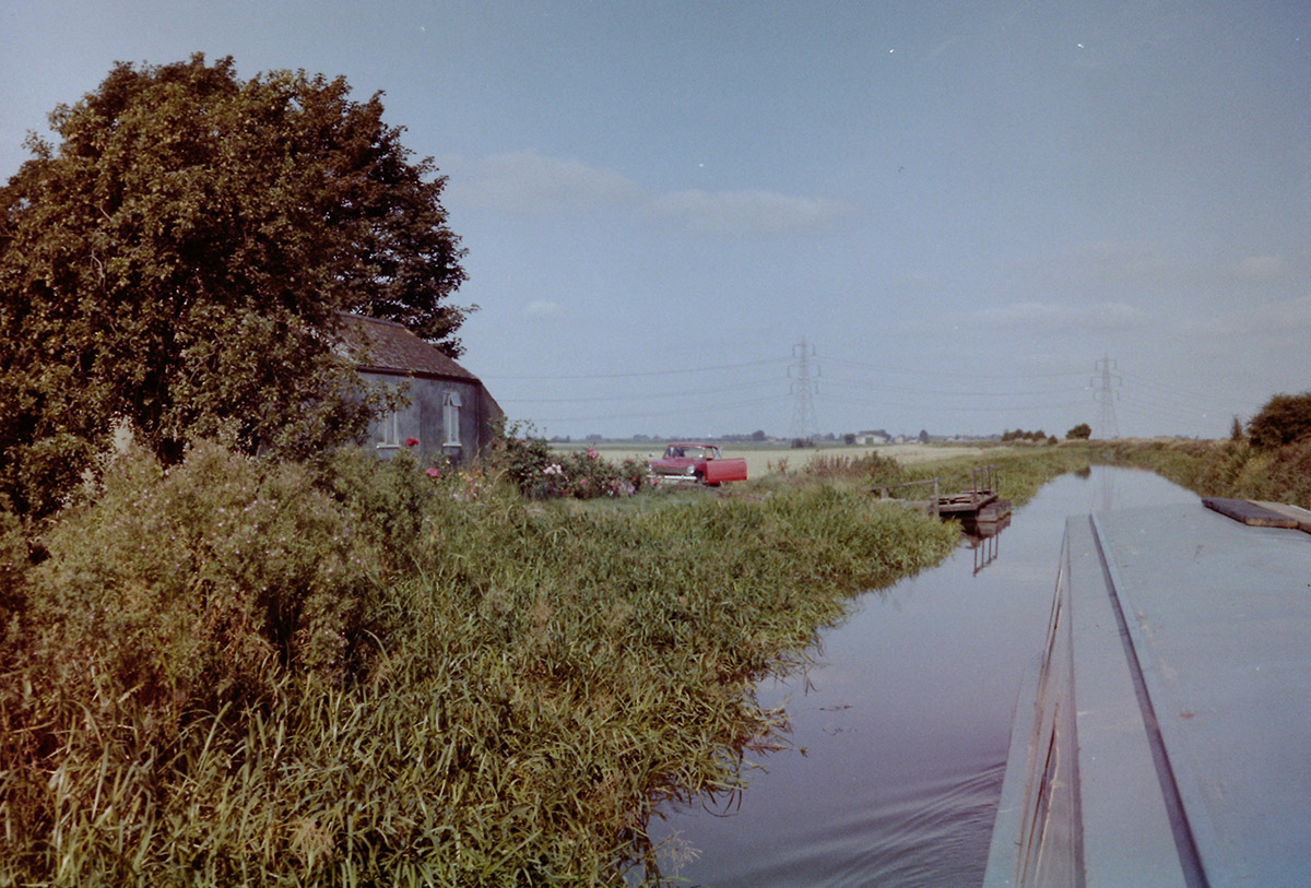 Glady Dacks cottage simple swing bridge john revell