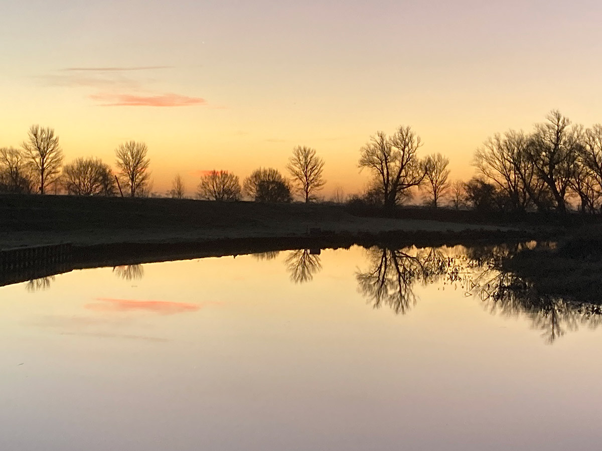 Aldreth Mooring Fens Peter Scott