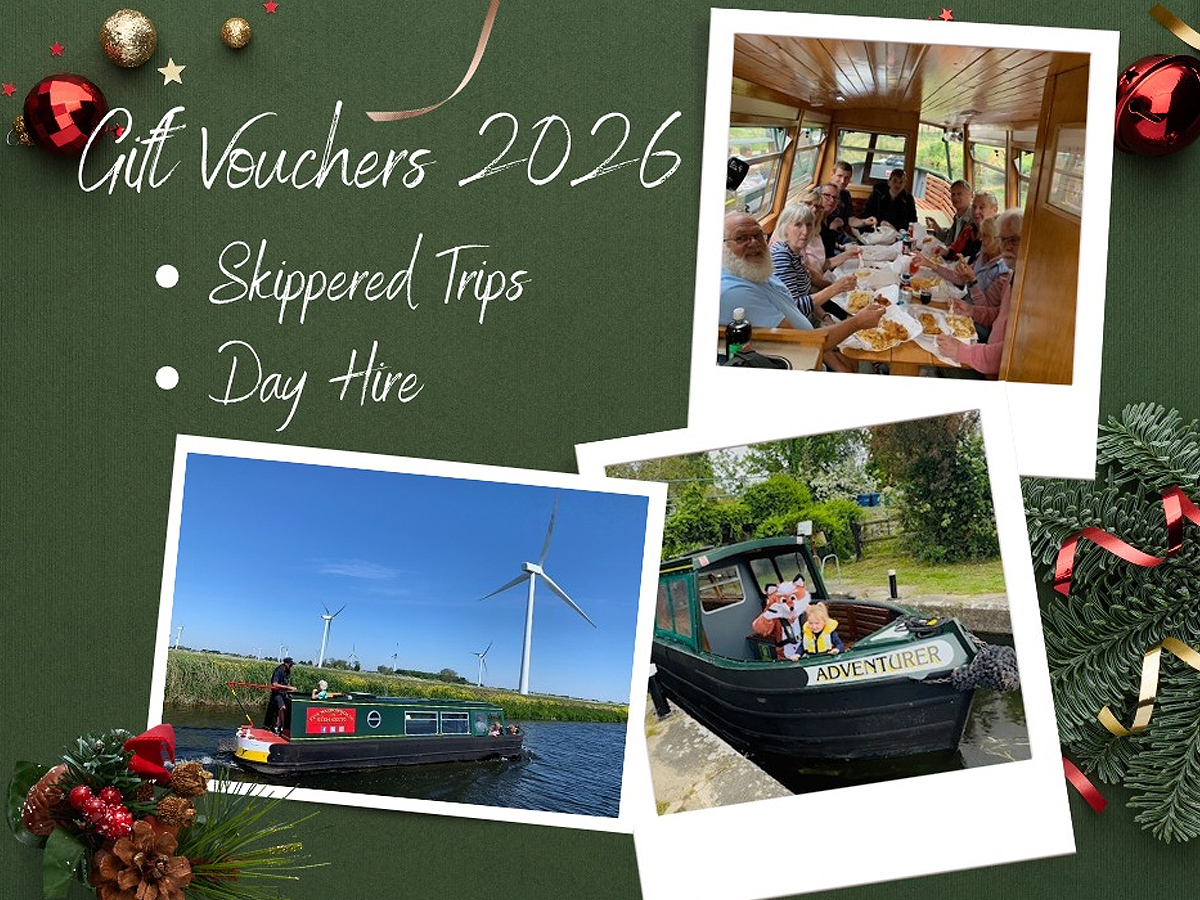 fox narrowboat gift vouchers 2026