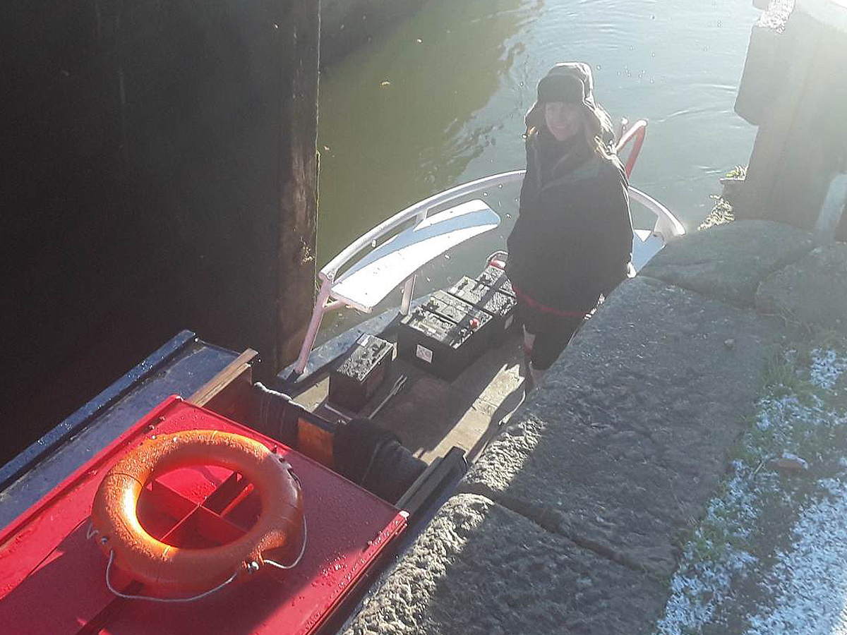 first spring lock canalboating waterways alice elgie