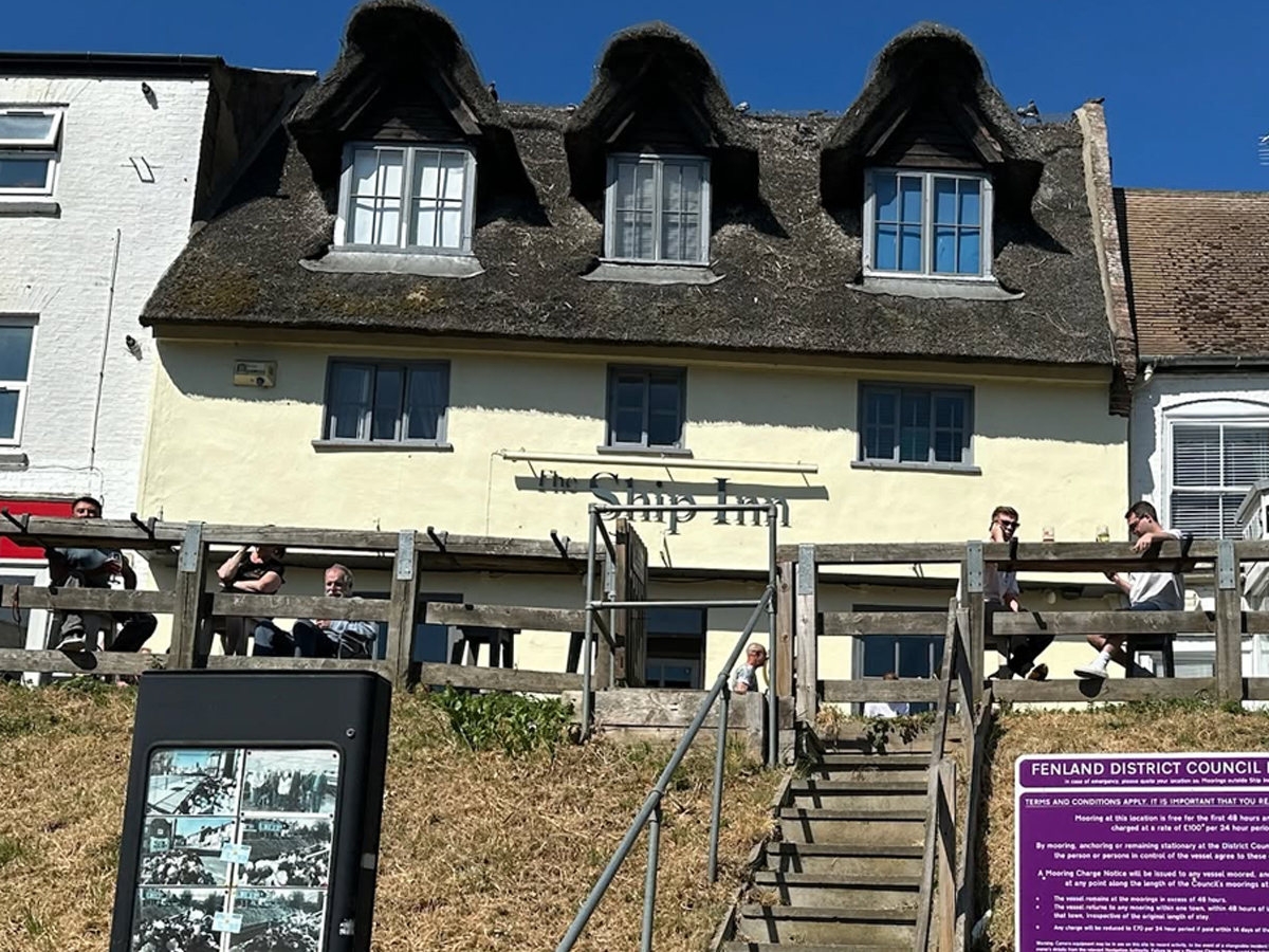 ship inn benwick march fens river