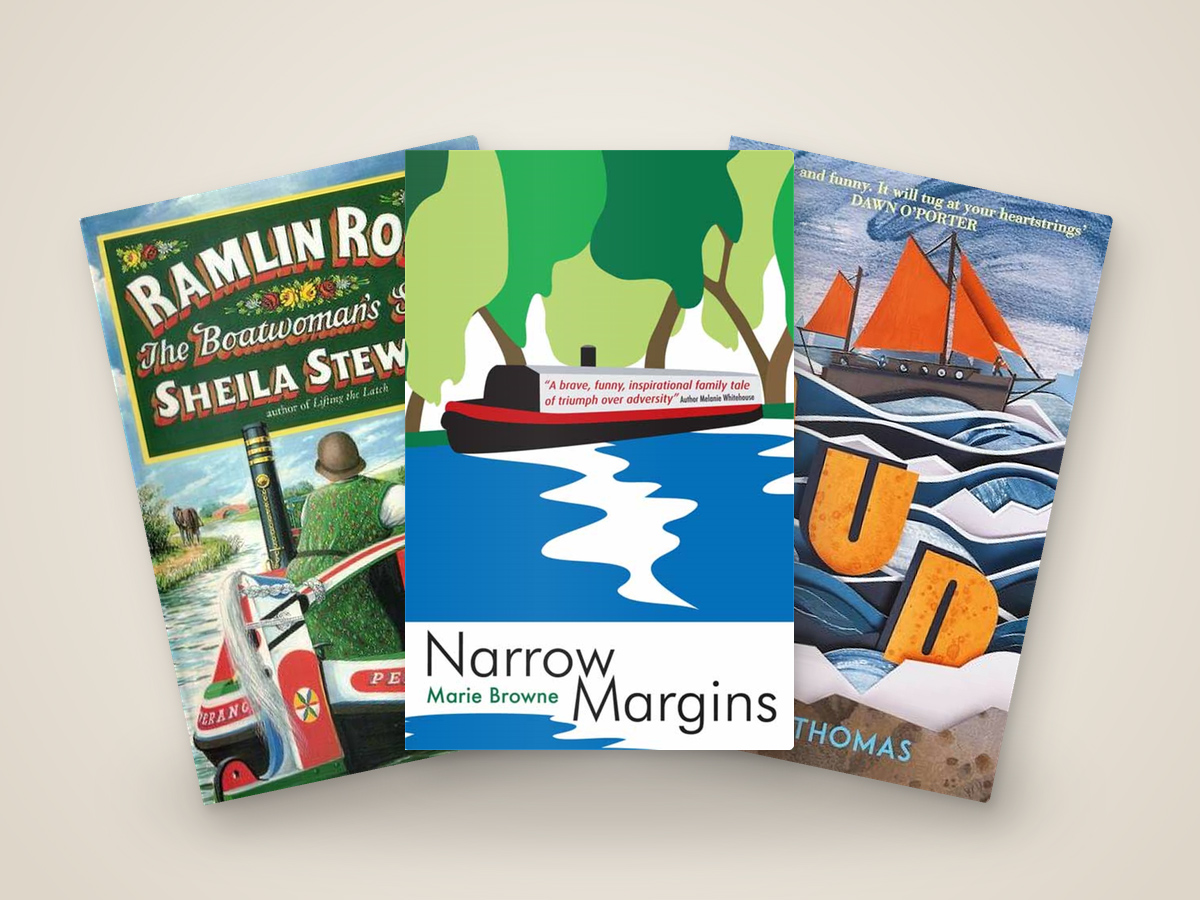 reading narrowboat books mud ramlin rose narrow margins